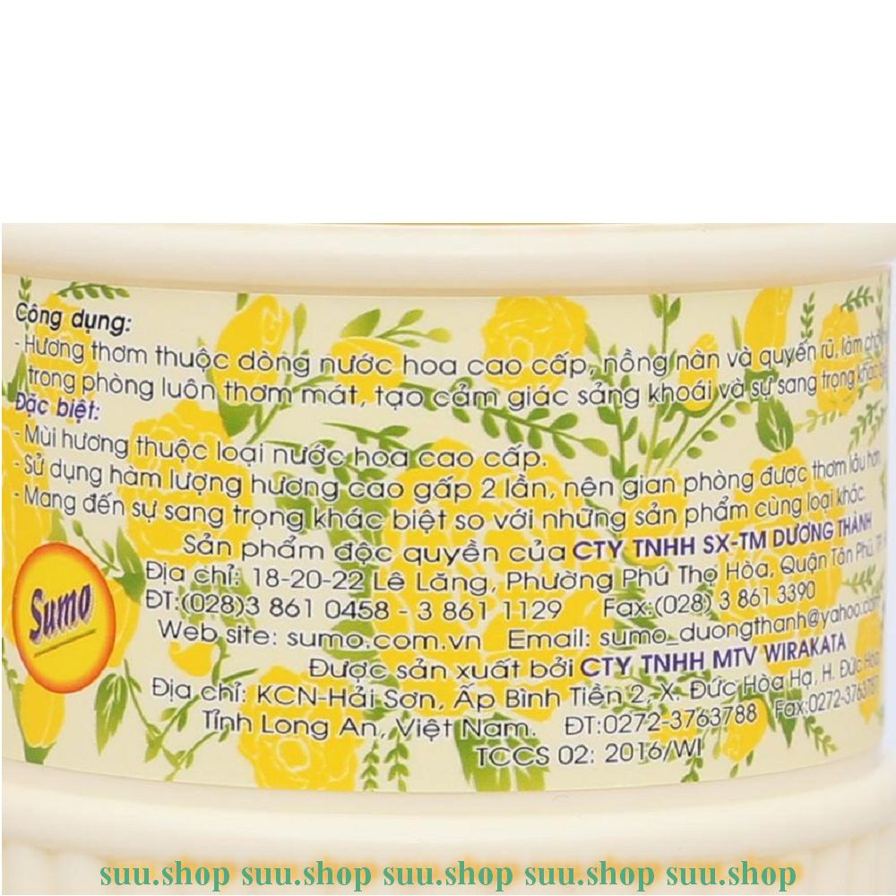 Nước Hoa Xịt Phòng 400ml Sumo Hương Charming