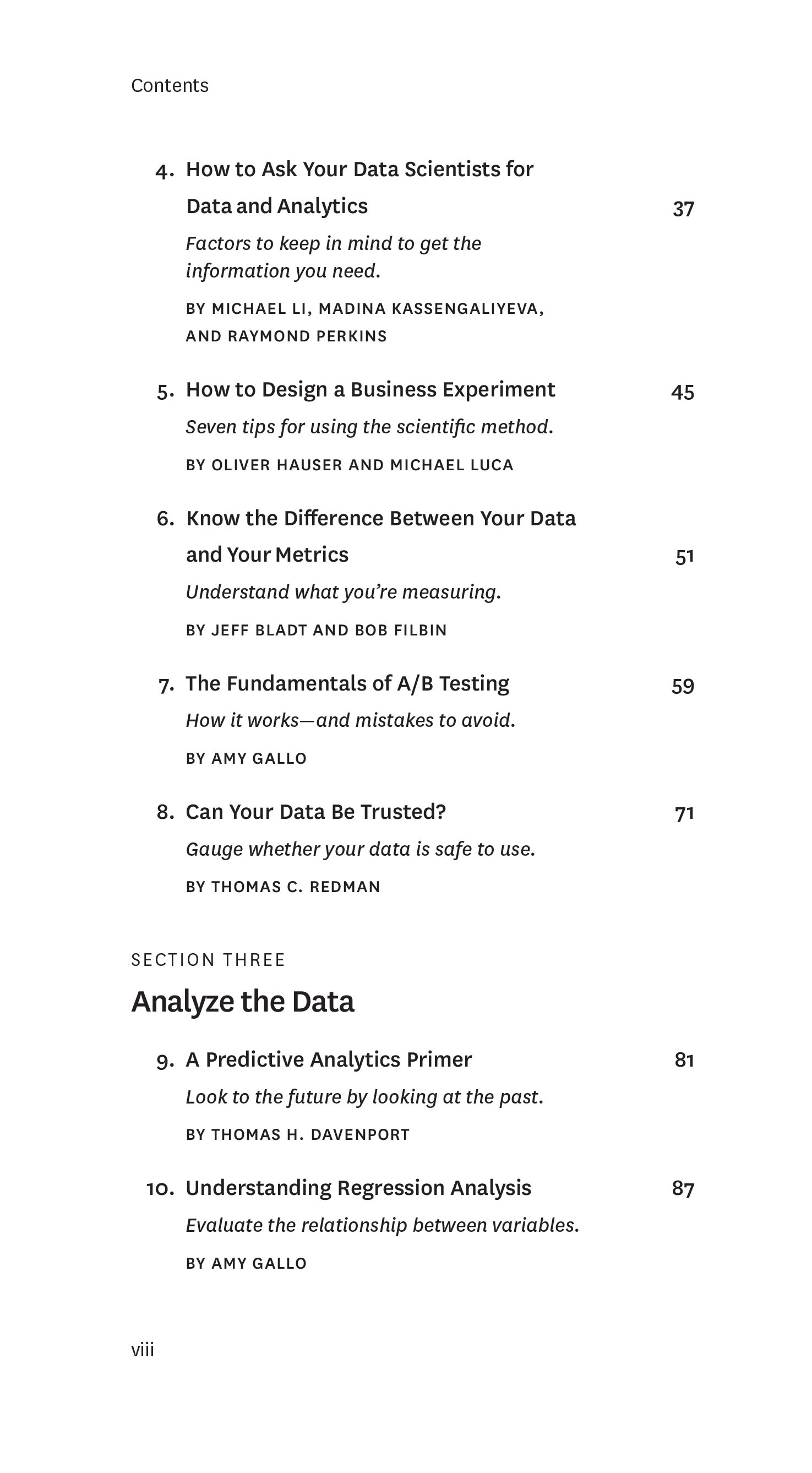 HBR Guide to Data Analytics Basics for Managers