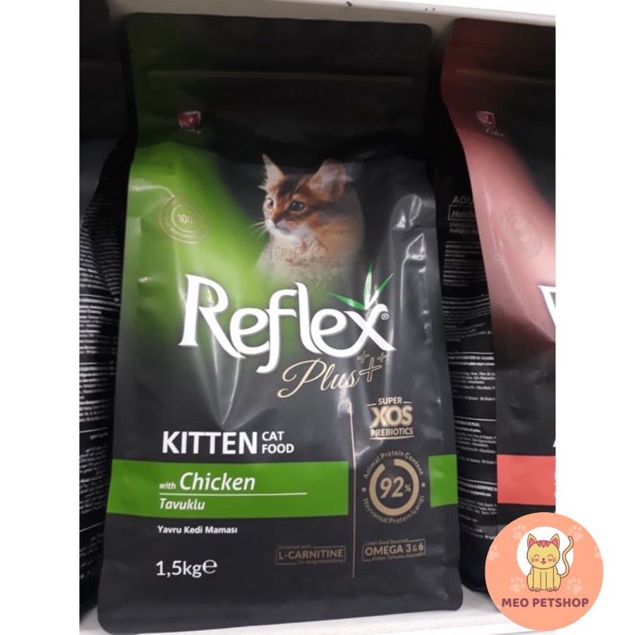 [1.5kg] Hạt Reflex Plus Cho Mèo (Nhập khẩu Thổ Nhĩ Kỳ)