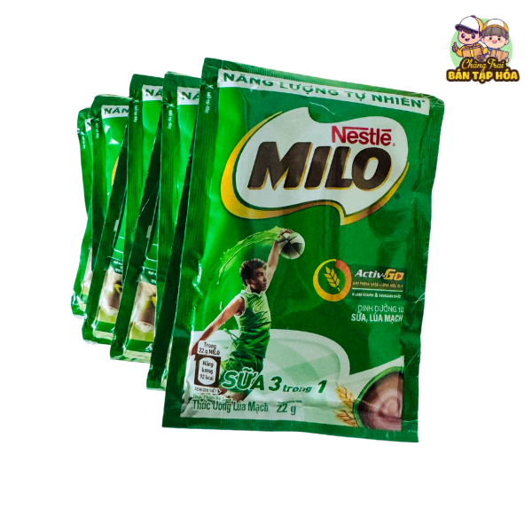 Bột thức uống lúa mạch Milo Active Go Dây 10gói 22g