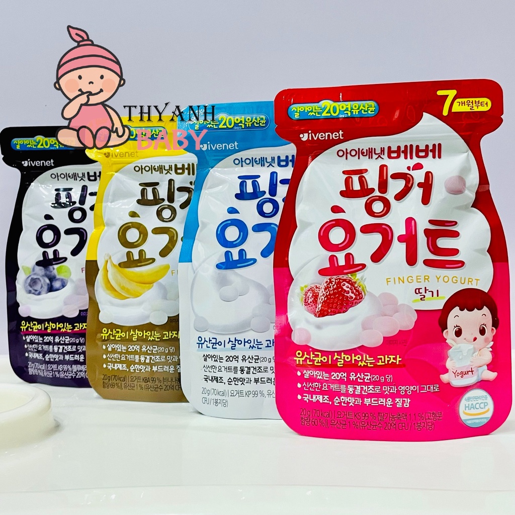 Sữa Chua Khô Ivenet Hàn Quốc Cho Bé