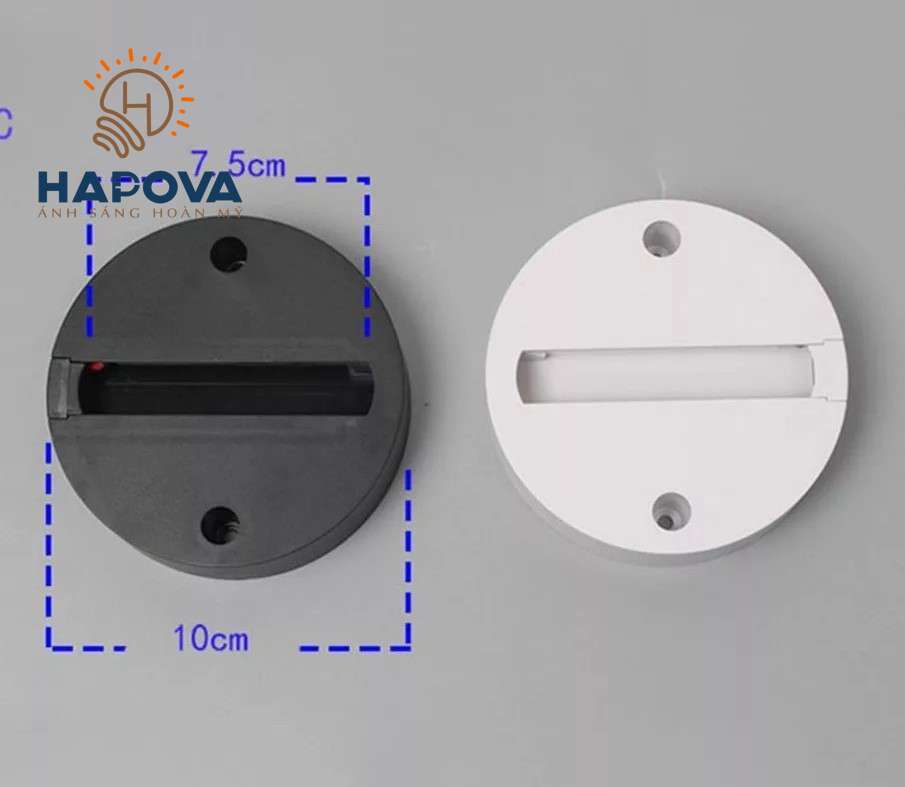 Đế ốp đèn rọi ray HAPOVA TATAMI DR42