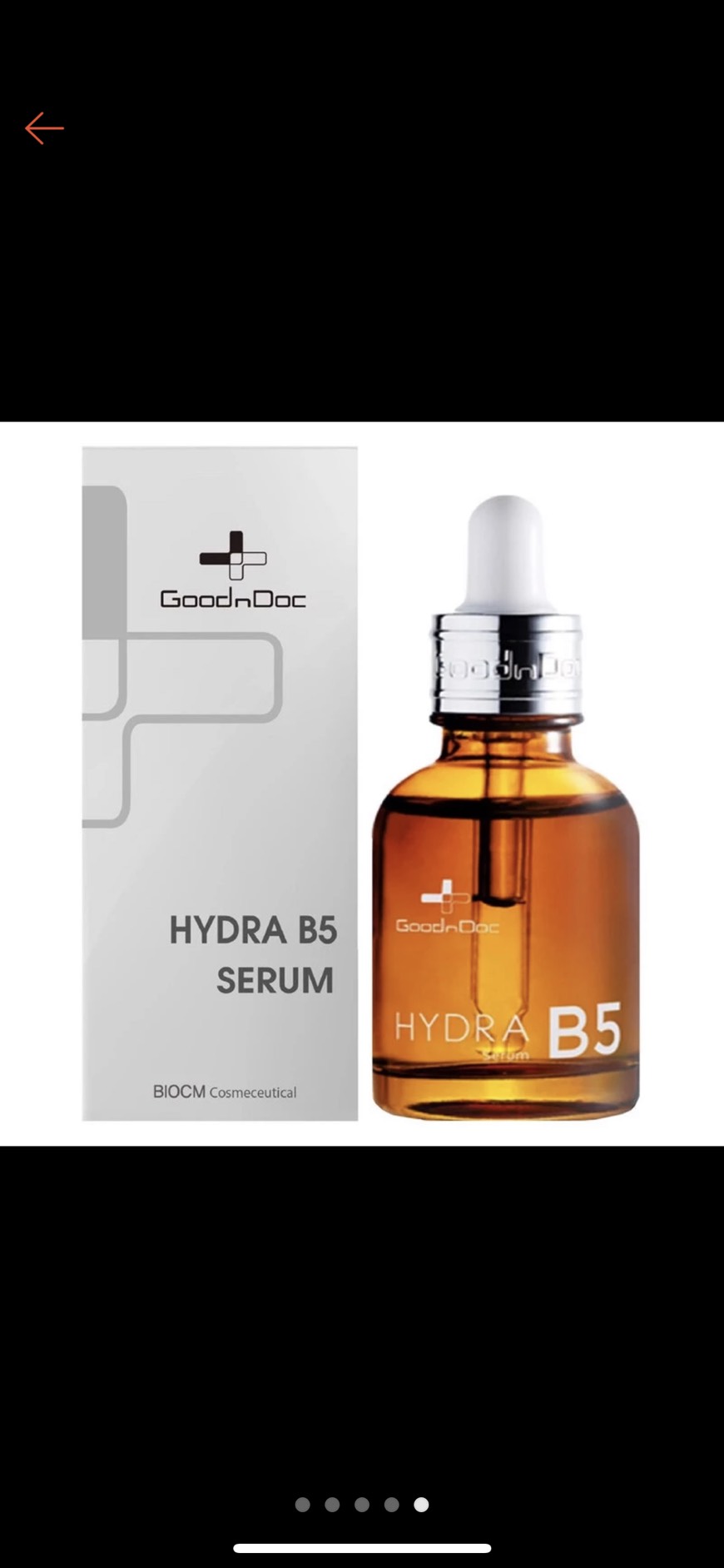 Tinh Chất Cấp Ẩm Phục Hồi Da GOODNDOC Hydra B5 Serum
