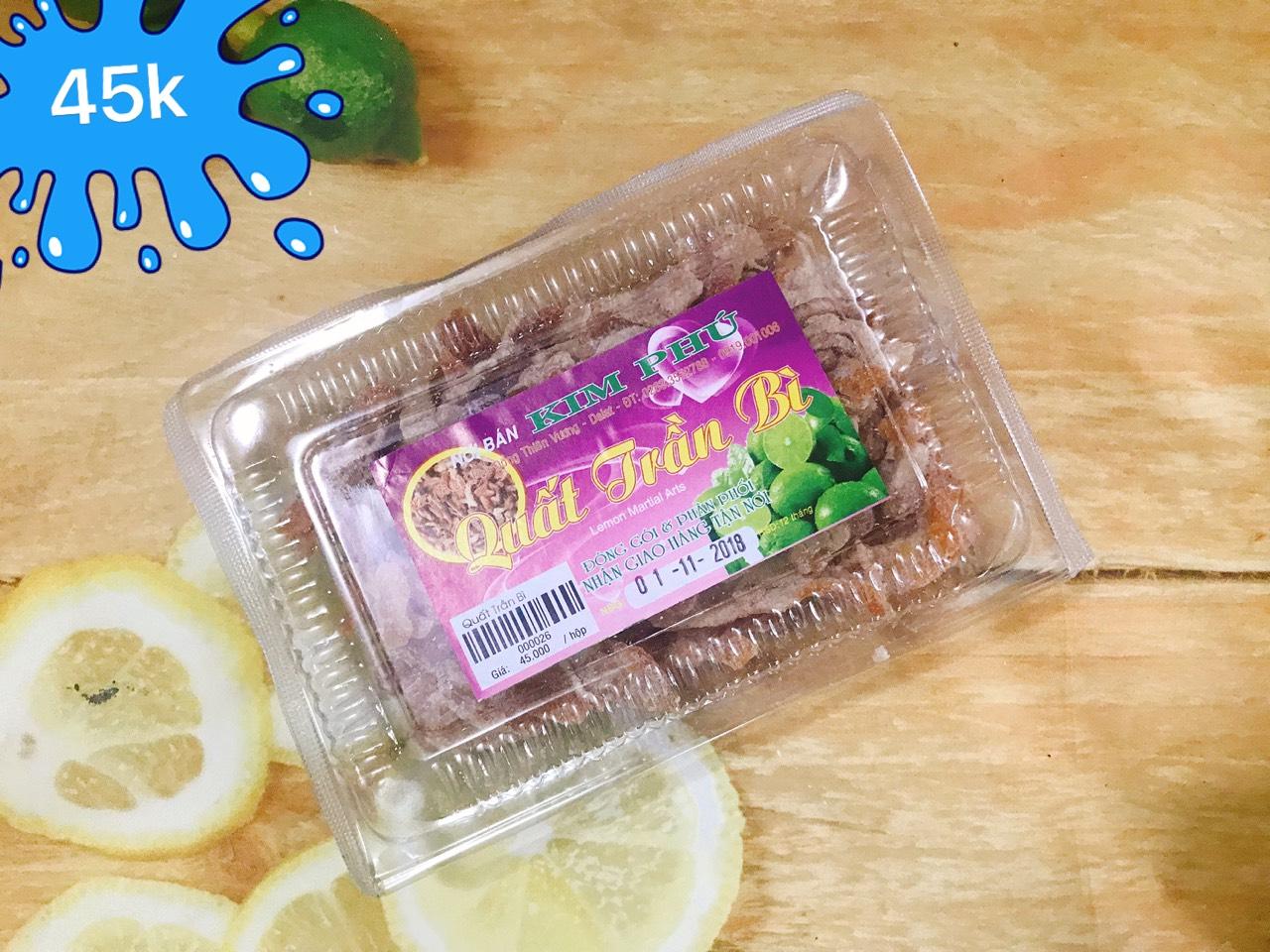 [HCM]Mứt Trần bì Đà Lạt