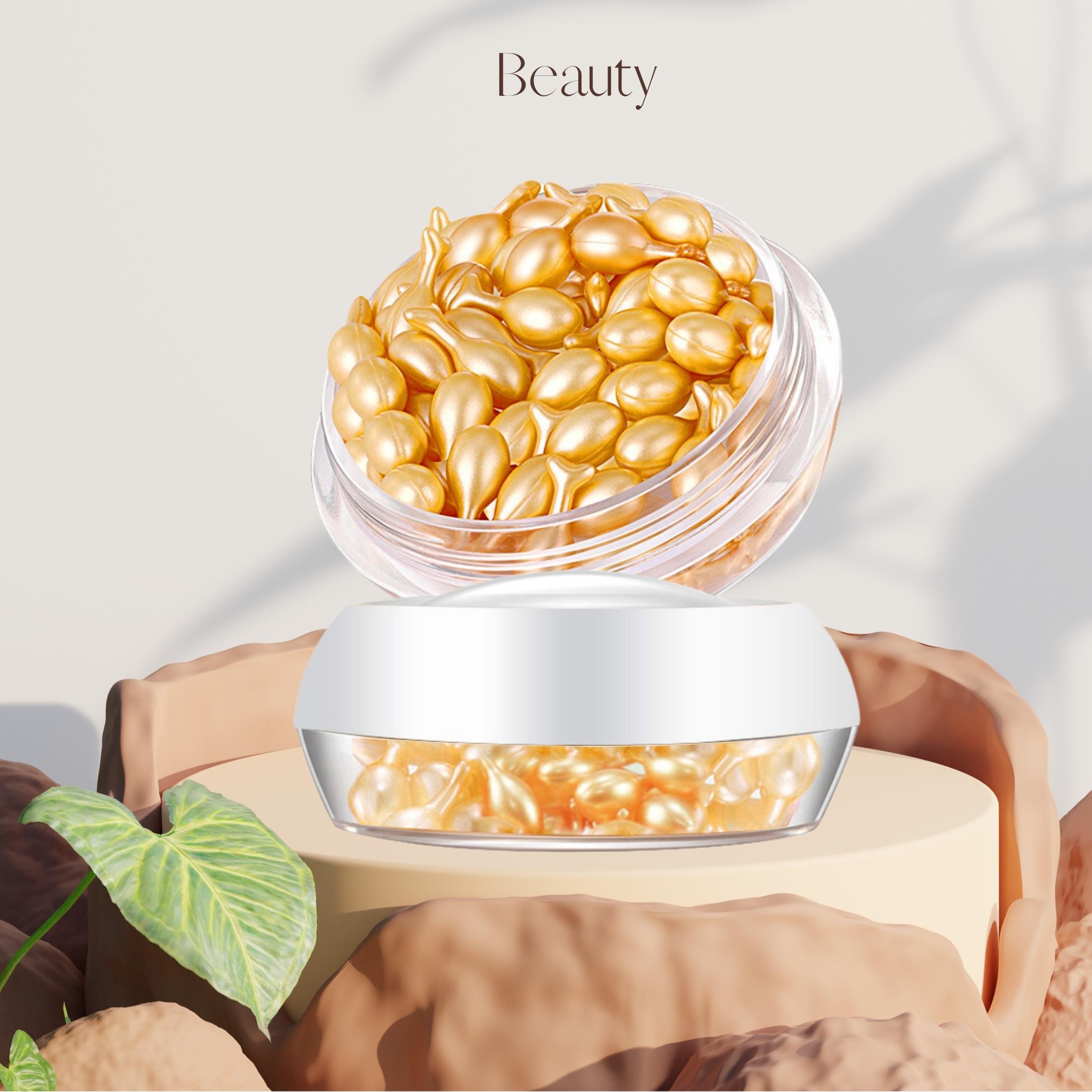Serum Dưỡng Trắng Da Tinh Chất Nhau Thai Cừu Fulleren CSK 30 Viên, Serum Dưỡng Ẩm Sâu, Thu Nhỏ Lỗ Chân Lông, Nuôi Dưỡng Và Phục Hồi Làn Da, Mang Lại Làn Da Tràn Đầy Sức Sống