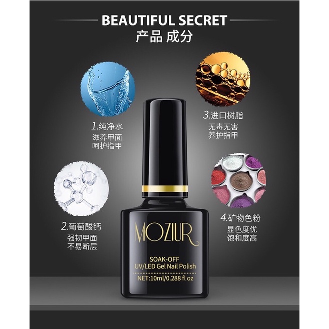 Top bóng Top mờ Top cường lực Base MORDDA10ml/15ml