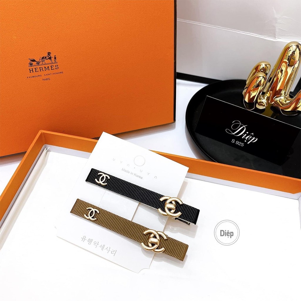 【HOT SALE】 Kẹp tóc thương hiệu kẹp tóc bật đính đá cao cấp
