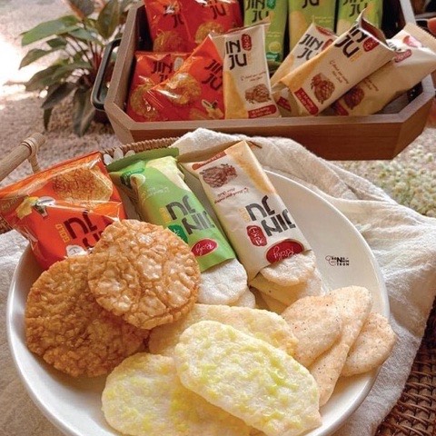 Bánh gạo JinJu các vị 134.4g
