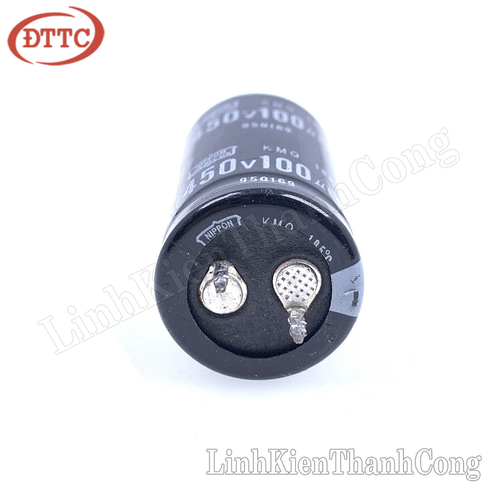 Tụ 100uF 450V chân cứng (25x40mm)