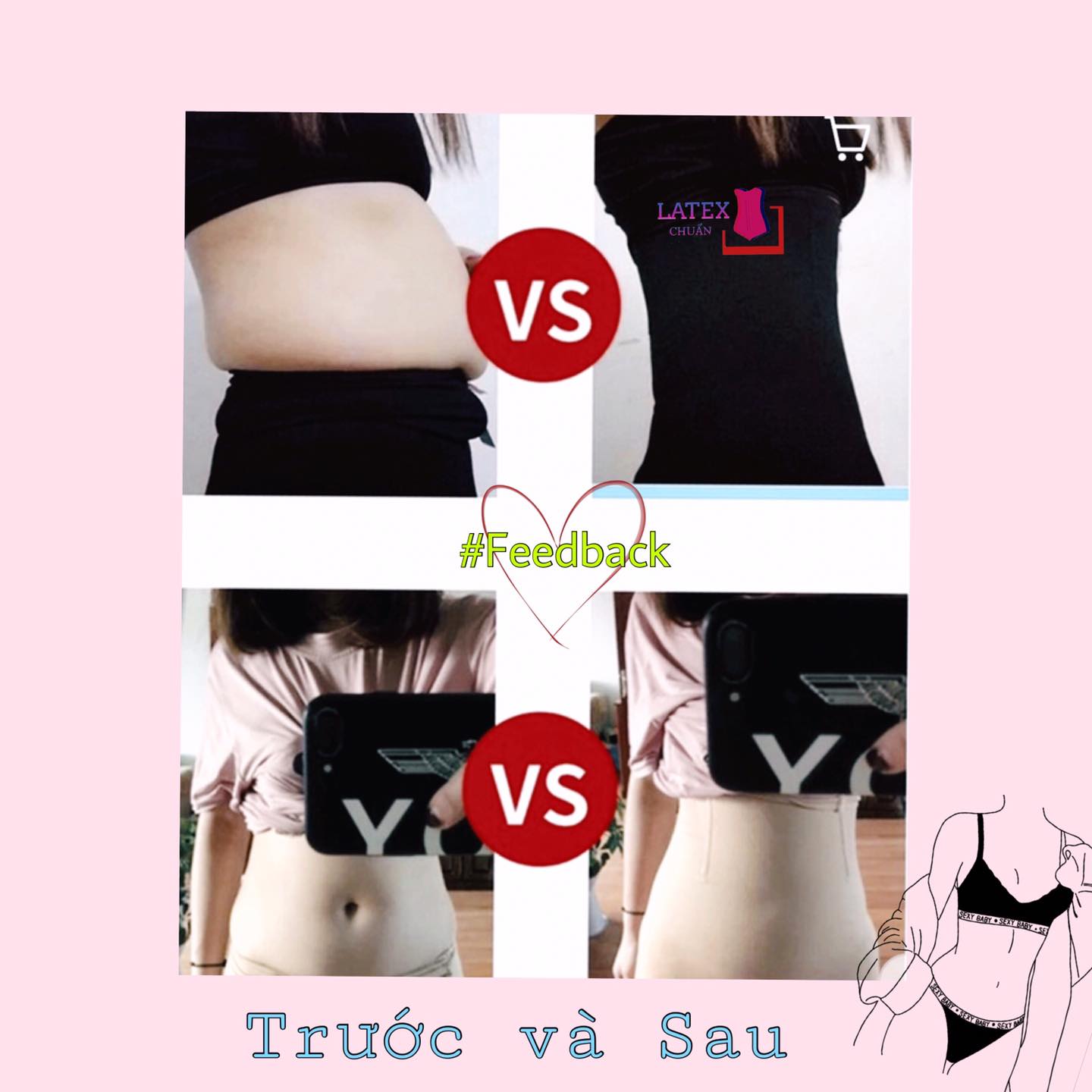 Đai Vibro Shape mát xa nóng giảm mỡ bụng