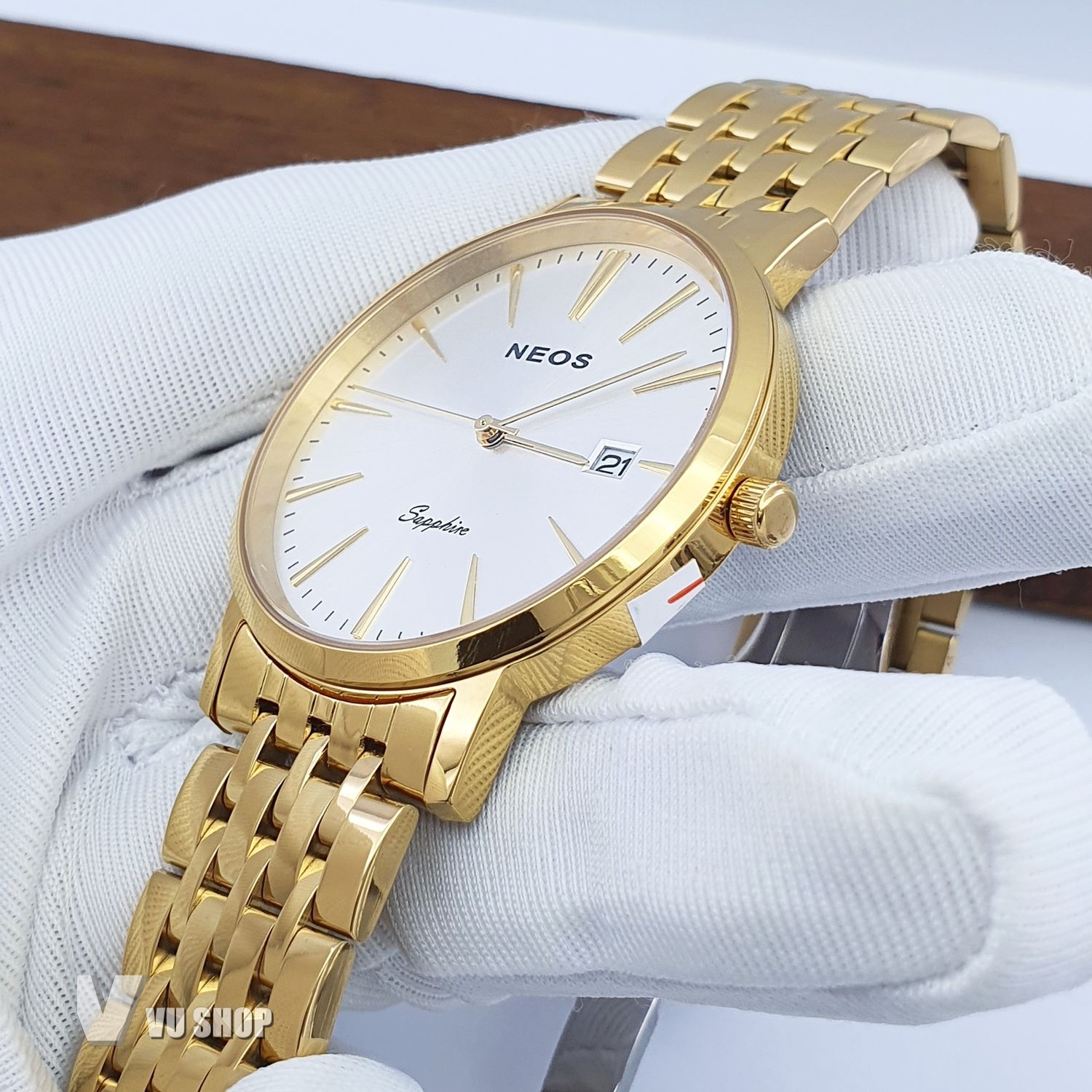 Genuine Neos N-30932M Men's Watch with Sapphire Glass