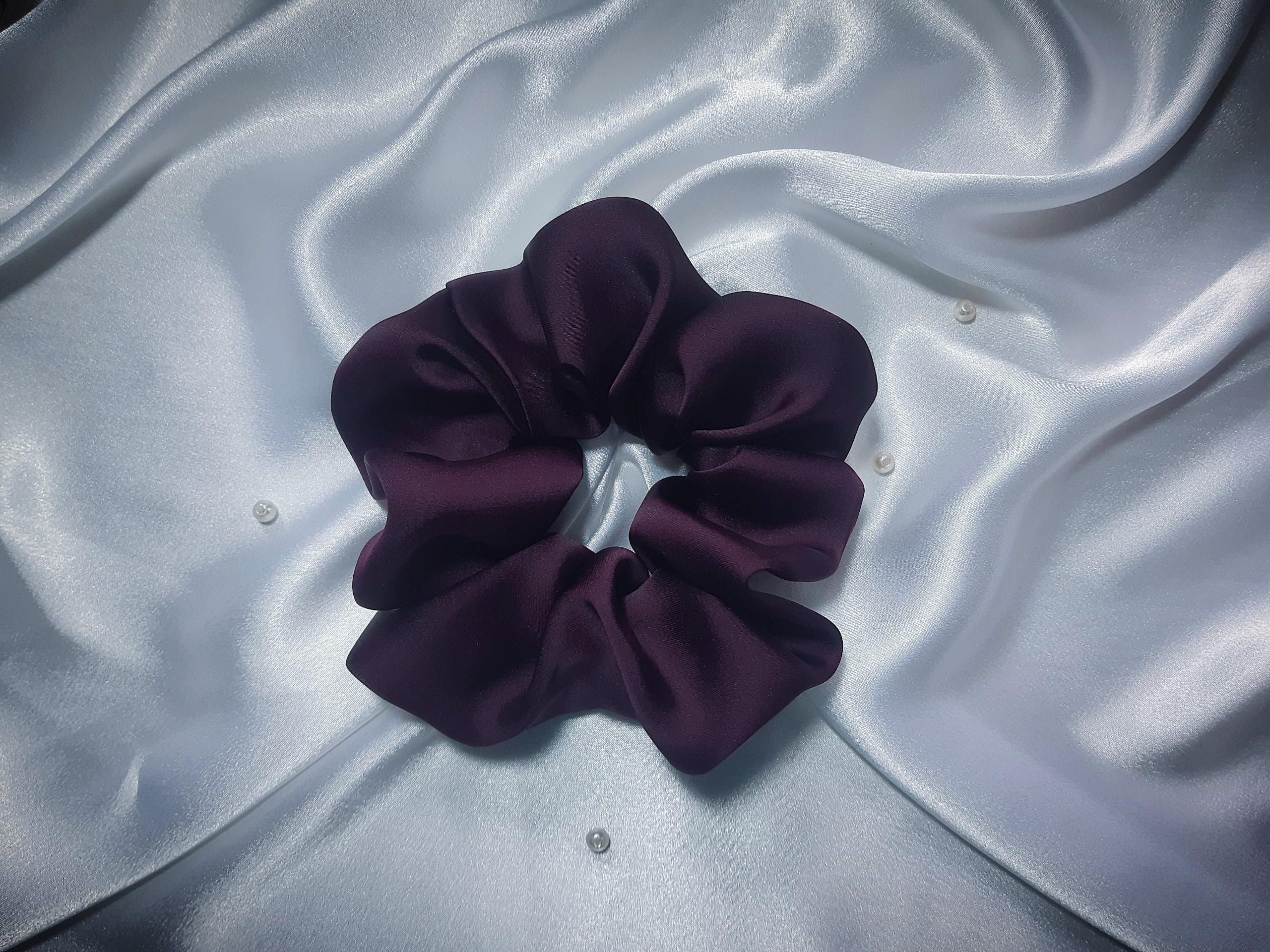 [HCM] Đồ cột tóc Lụa-Satin bồng bềnh cao cấp sang trọng_Scrunchies