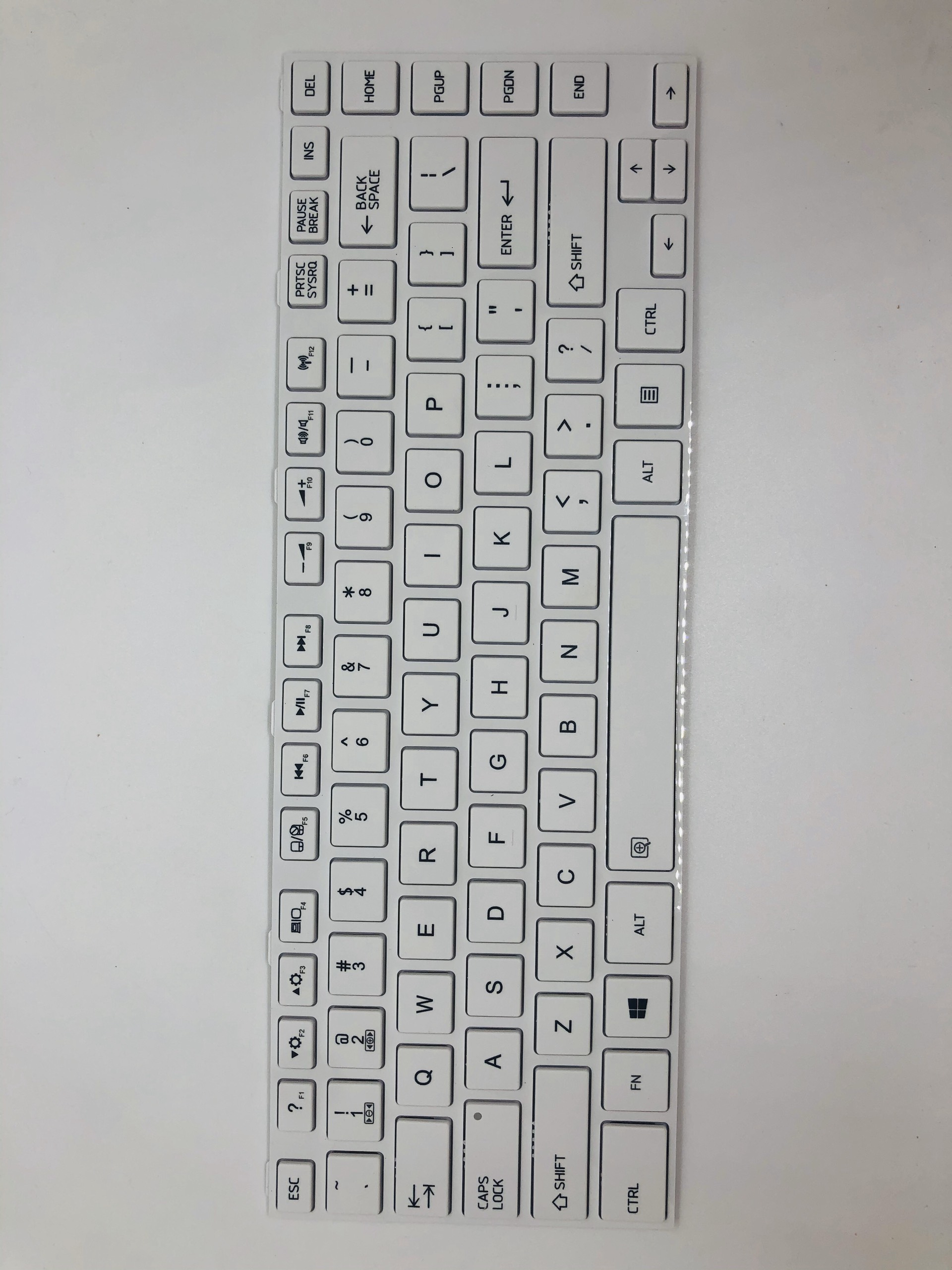 [HCM]Bàn Phím Laptop Toshiba Satellite L800 L835 L840 L845 P840 P845 Màu Tráng  Hàng Mới 100% Hàng Mói 100% Bảo hành 12 Tháng