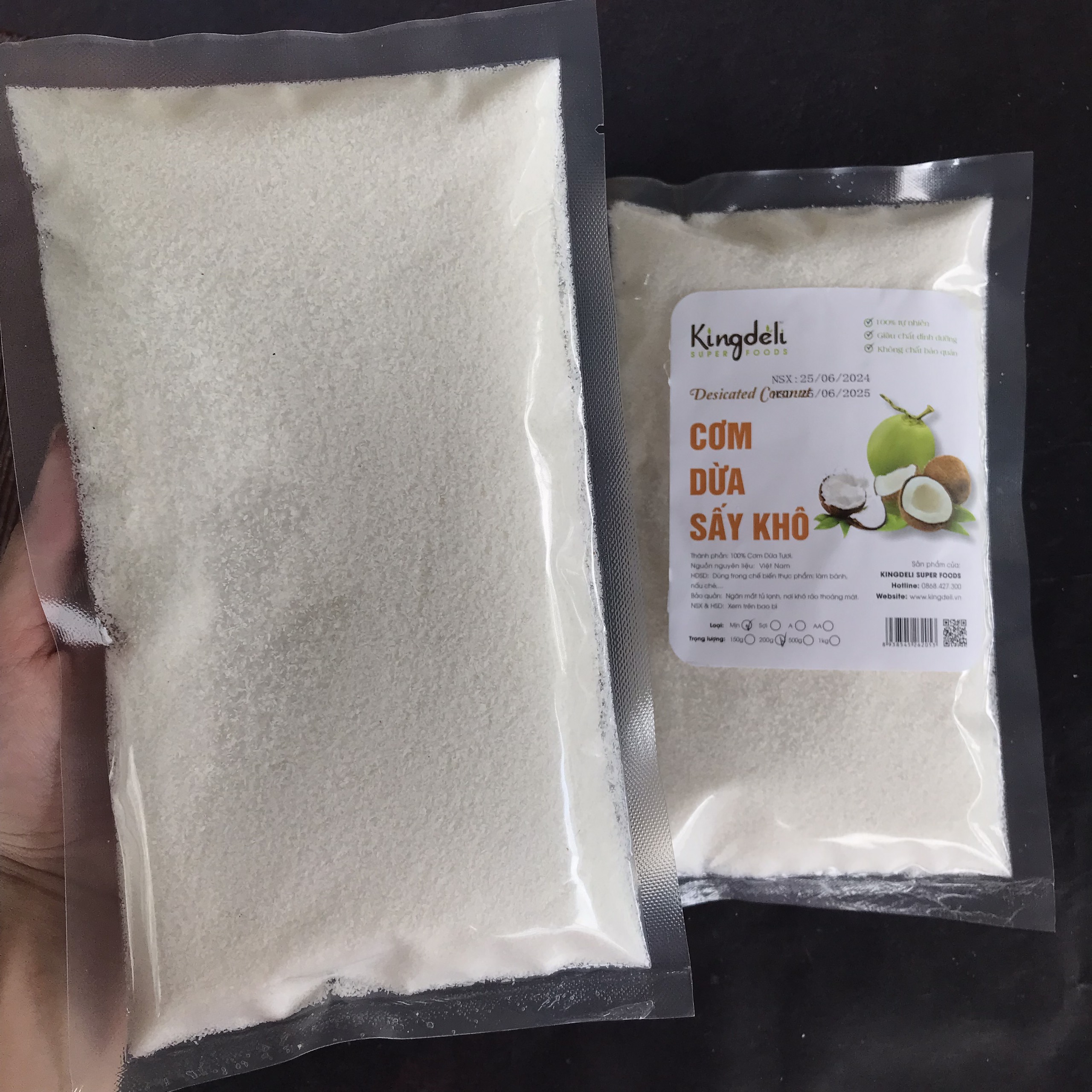 Cơm Dừa Sấy Khô loại 1