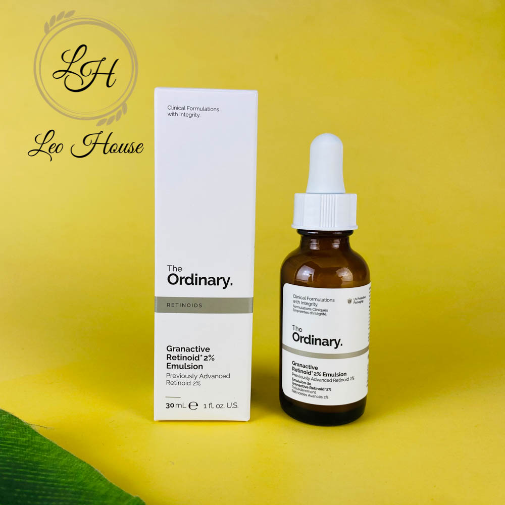 Tinh chất dưỡng da The Ordinary Granactive Retinoid 2% Emulsion 30ml - Chống lão hóa, se nhỏ lỗ chân lông, làm sáng da