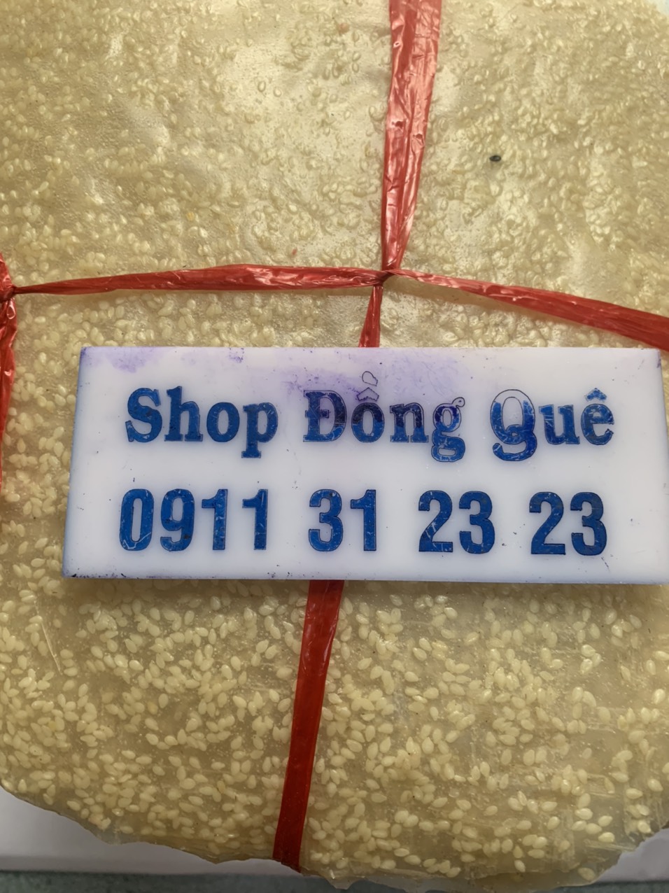 BÁNH TRÁNG GẠO MÈ TRẮNG NƯỚNG  ( ĐẶC SẢN QUÊ HƯƠNG BÌNH ĐỊNH)