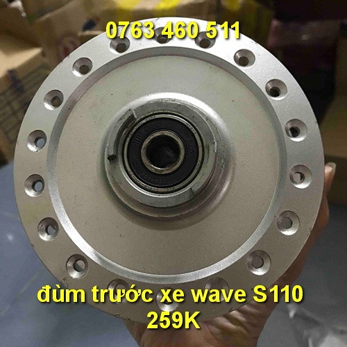 đùm trước xe wave S110 - đùm trước xe wave S110