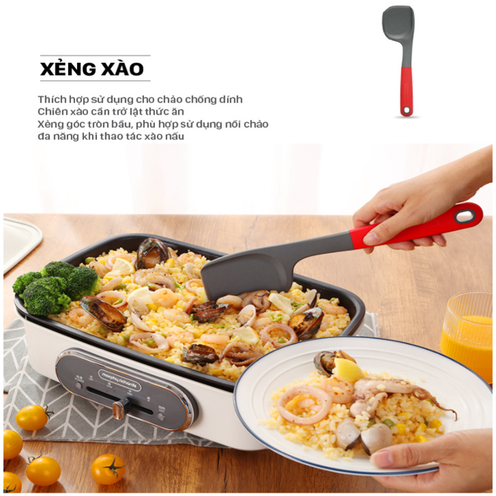 Bộ dụng cụ nhà bếp 7 món Morphy Richards RM1032 - Chất liệu siêu bền chịu nhiệt độ cao - HÀNG NHẬP KHẨU