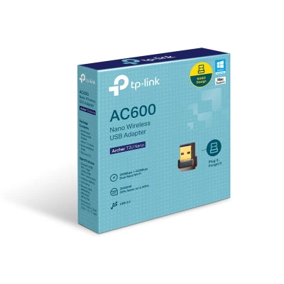 Bộ chuyển đổi USB Wi-Fi AC600 Archer T2U Nano