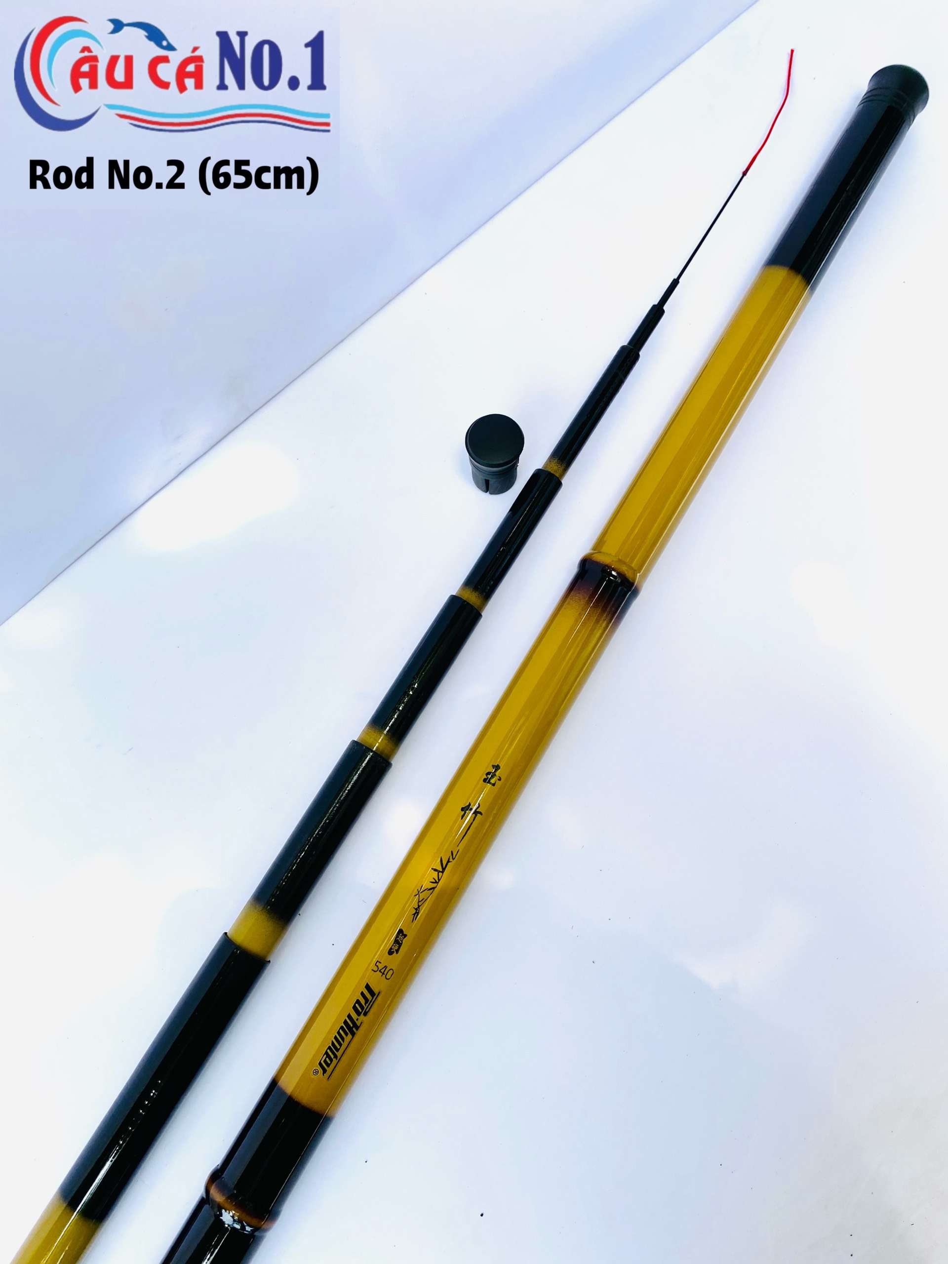 CẦN CÂU TAY DẠNG RÚT NO.2 RÚT GỌN 65CM