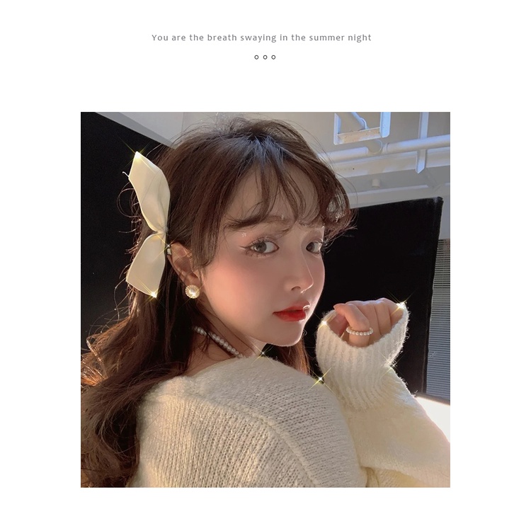 Nơ kẹp tóc Jisoo Blackpink HOW YOU LIKE THAT