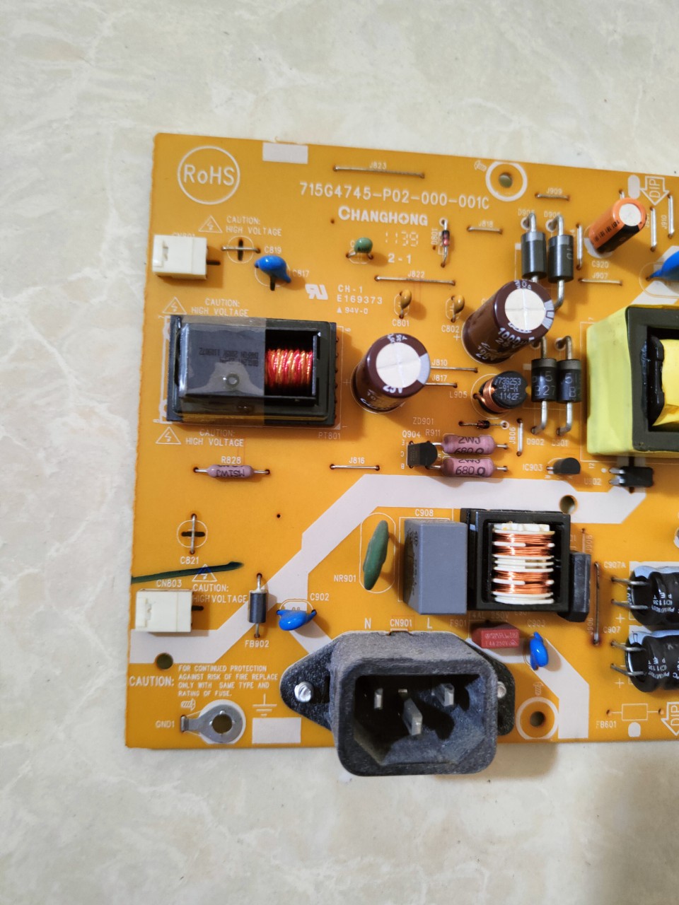 bo nguồn màn hình AOC N950Sw