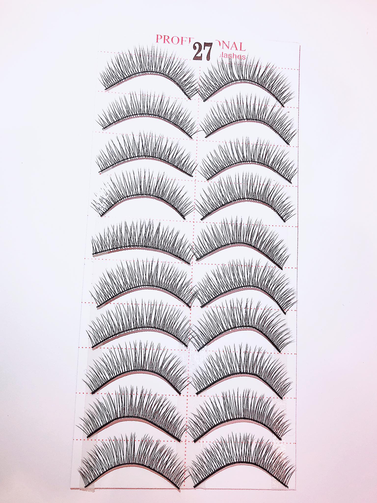 [10 Pairs] Lông Mi Giả Tự Nhiên Cho Nữ Siêu Đẹp, Lông Tơ Mềm Mươt Phong Cách Hàn Quốc Model 21 Eyelashes Natural Thick Eye Lashes 3D Soft Long Lasting Wispy False Eyelashes Extension Makeup ( 100% Material From Korea)