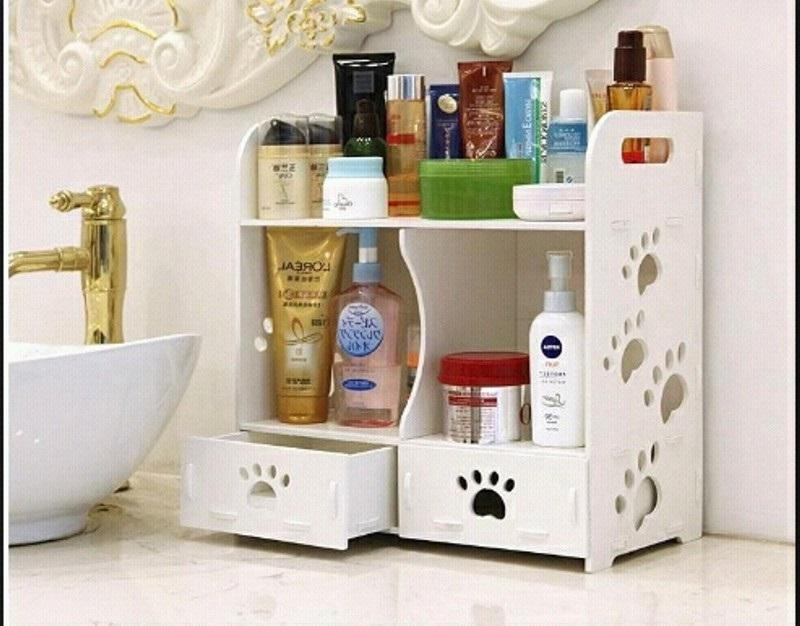 Kệ để mỹ phẩm, kệ đựng mỹ phẩm chân chó