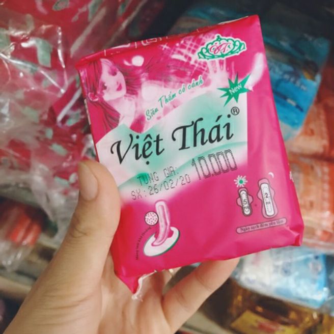 Cobom 10 gói băng vệ sinh Việt Thái siêu thấm