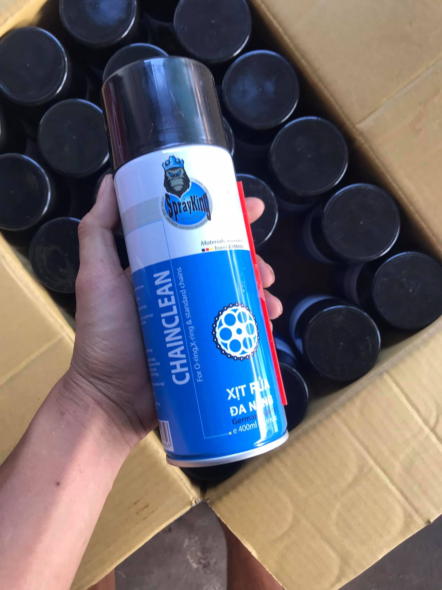Dung dịch rửa sên Sprayking Chain Clean 400ml