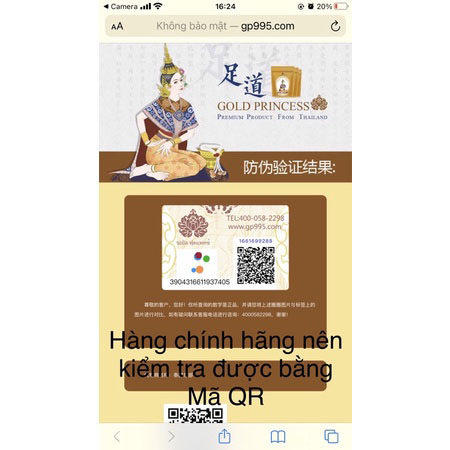 Combo 2 Gói dán thải độc chân chính hãng Gold Princess Thái Lan (gói 10 miếng)
