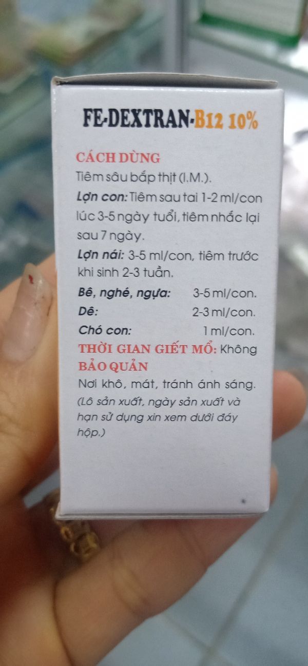 Bổ Sung Sắt-B12 Cho Chó 20Ml - 224