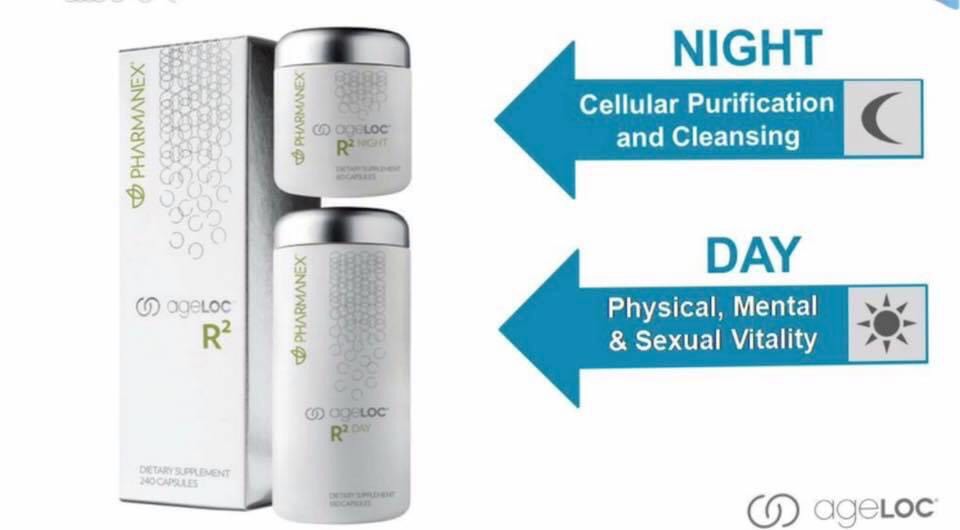 [Chính hãng 100%] Ageloc R2 Nuskin ngày và đêm