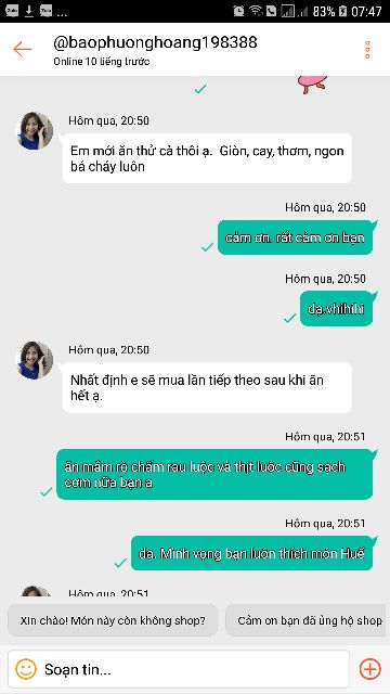 Mắm cà Huế siêu giòn 500gr