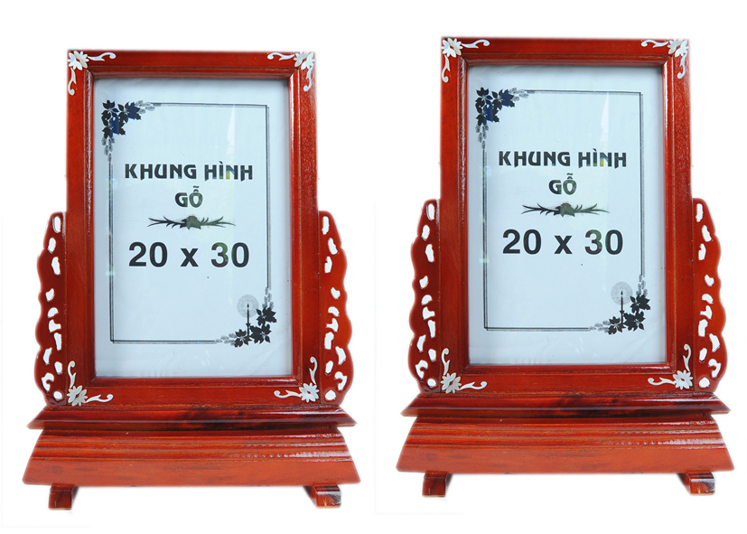 Khung hình thờ 20x30 gỗ