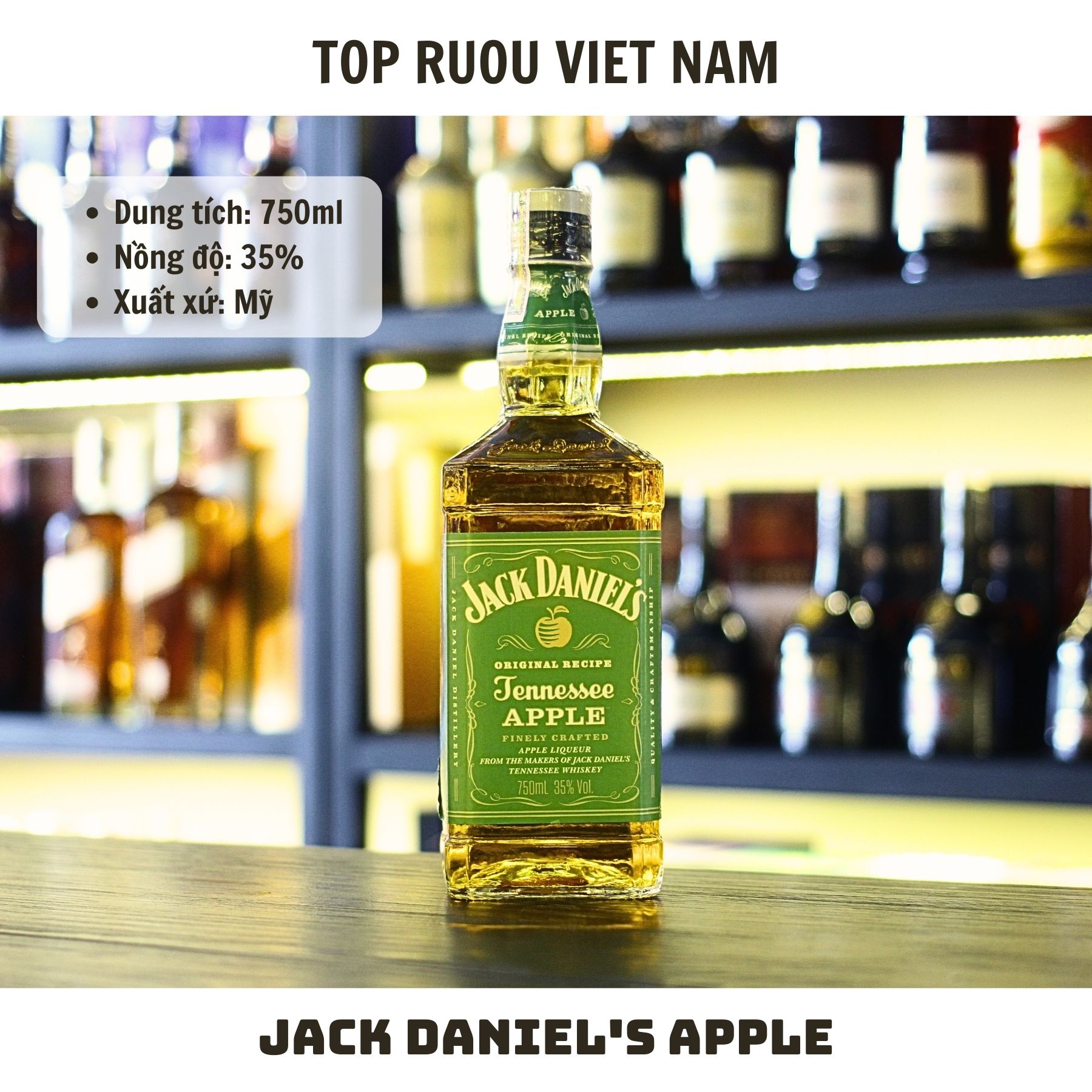 [Top Rượu VN] Rượu Whisky Jack Daniel's No7 Apple - Honey - Fire - Red Dog - Single Barrel - 700ml - 1000ml [Chính Hãng]