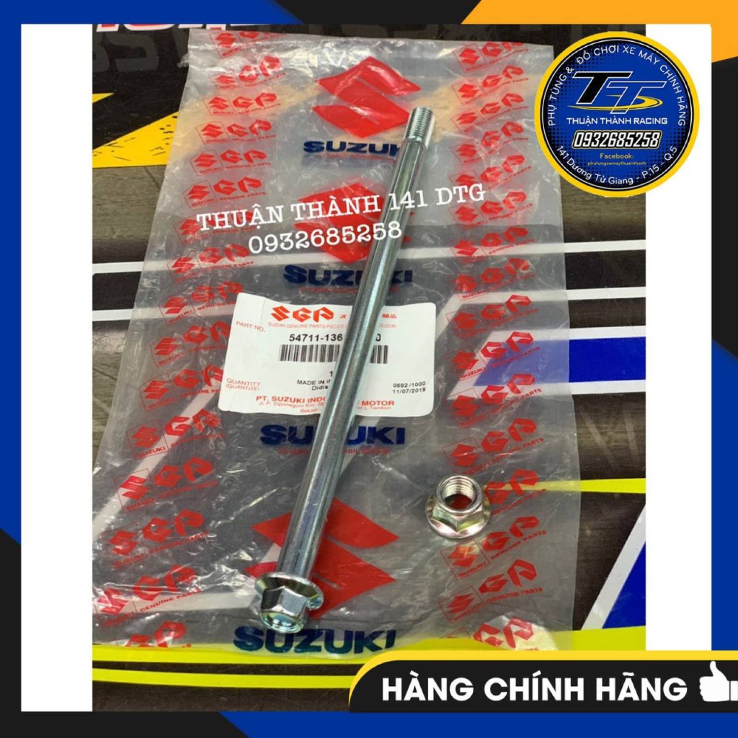 Cốt đùm trước sport zin - tặng tán