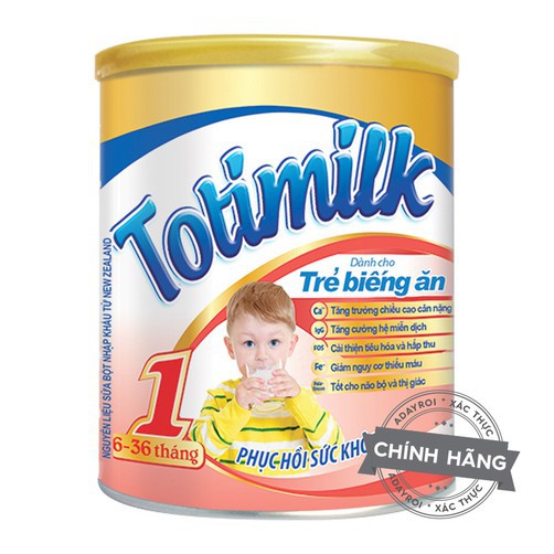 Sữa bột totimilk số 1 ( dành cho trẻ 6-36 tháng)