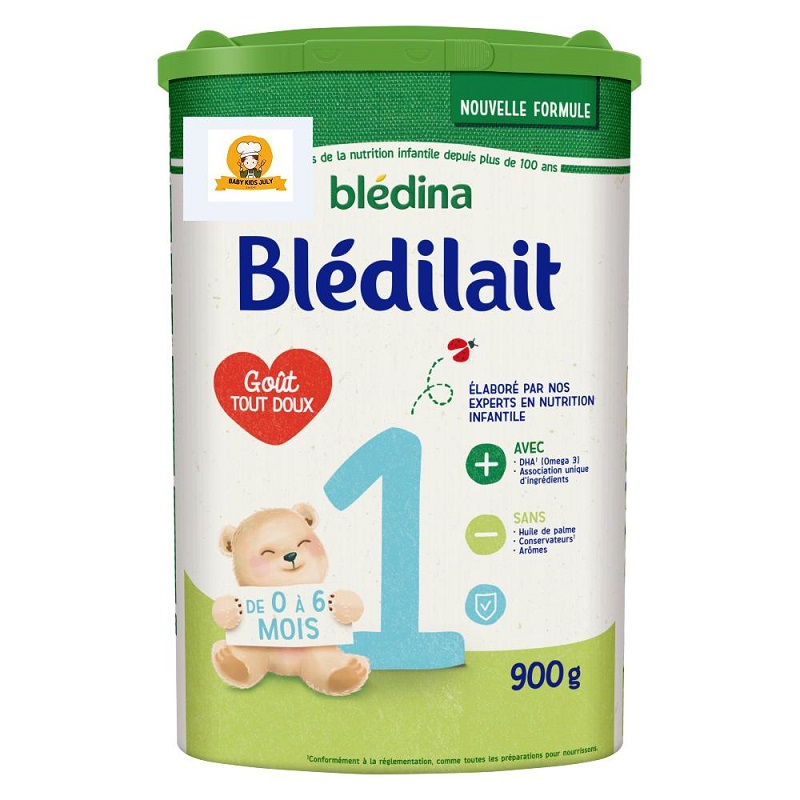 Sữa Bledilait hãng Bledina Pháp 900g đủ số 1,2,3