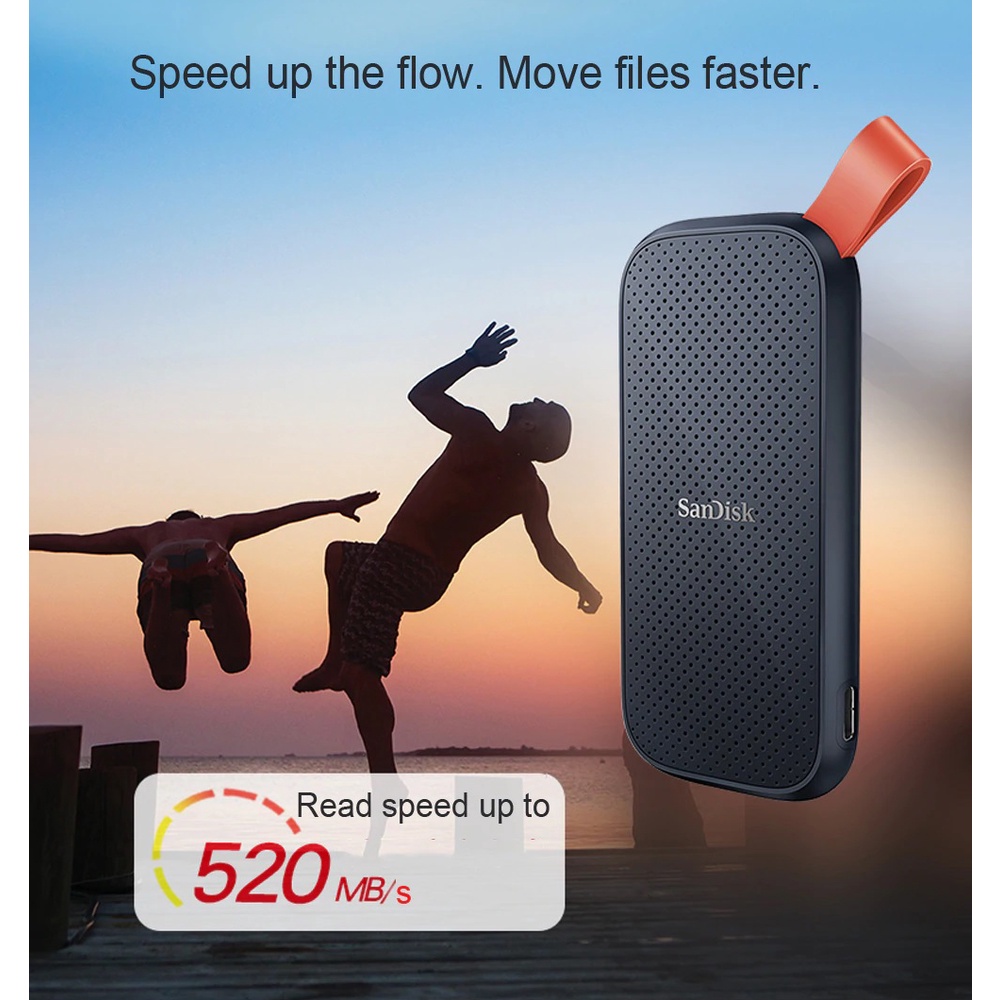 ssd sandisk e30 ổ cứng di động
