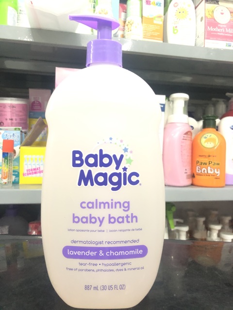 Tắm Gội Baby Magic Hương Lavender (887ml)