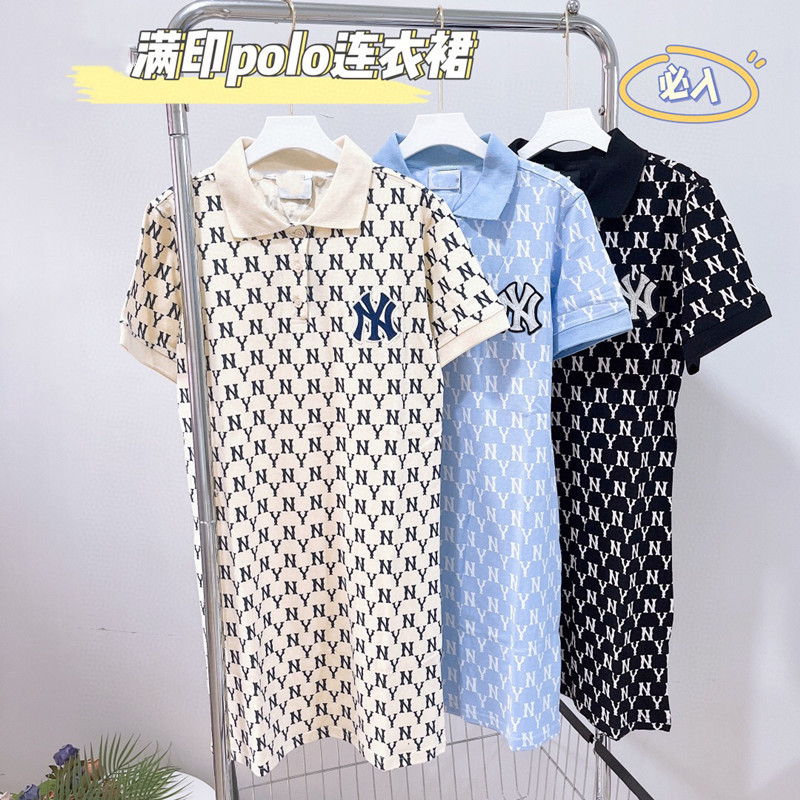 Váy Polo MLB in chữ NY  Cá Sấu 123