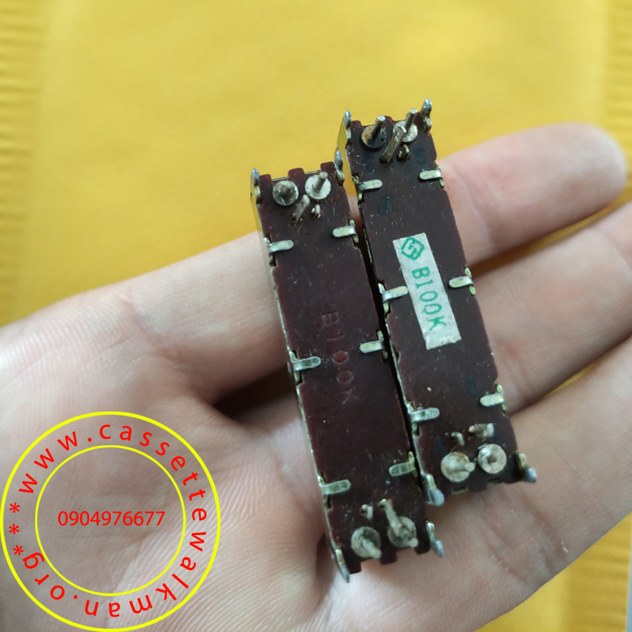 Chiếp áp trượt cho đài JVC M70, RC838 (Bass và treble)