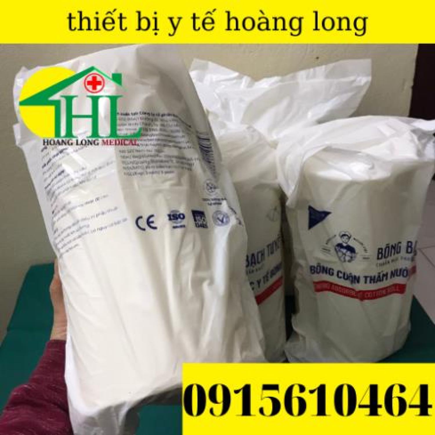 Bông Cuộn Gòn Y Tế Bạch Tuyết 01kg