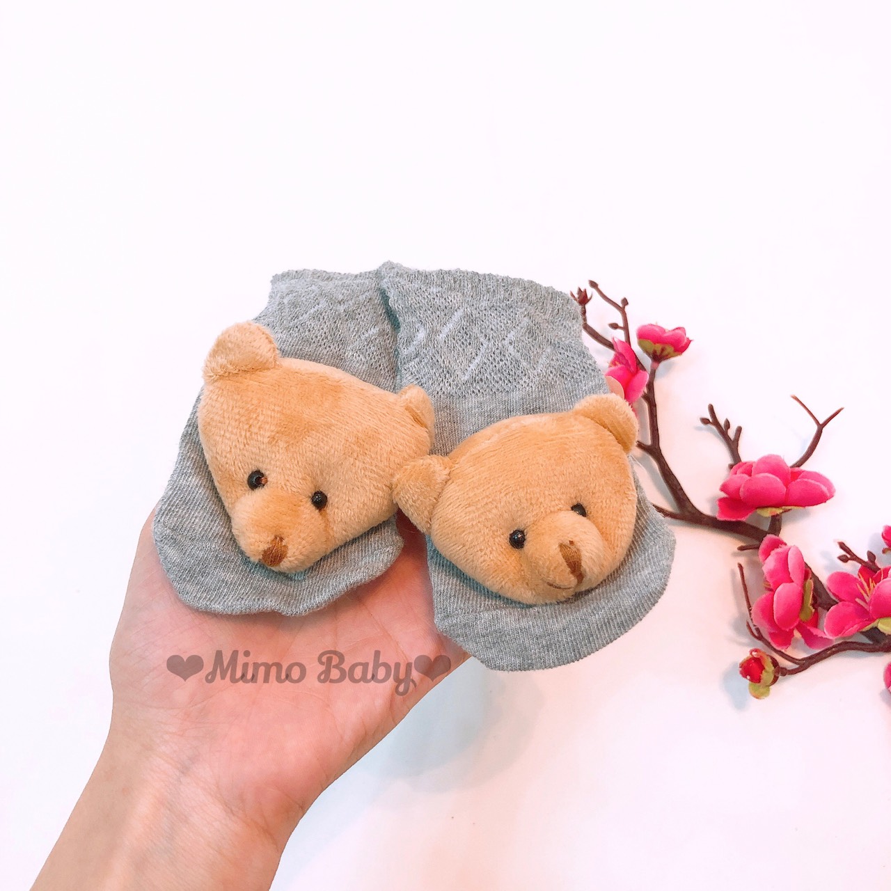 Tất lưới đùi hình thú cho bé (0-12m)