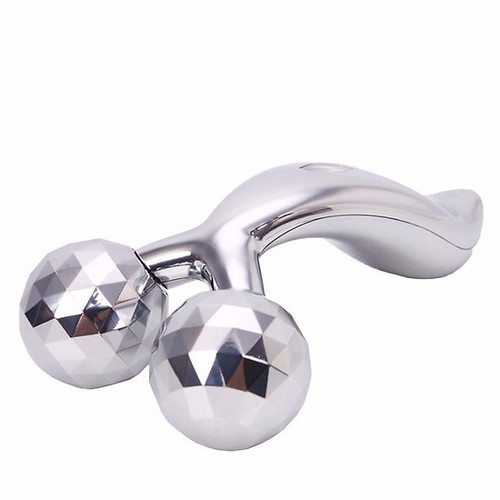 Con lăn massage mặt 3d inox
