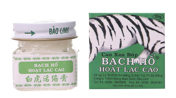 Hộp 12 lọ cao bạch hổ