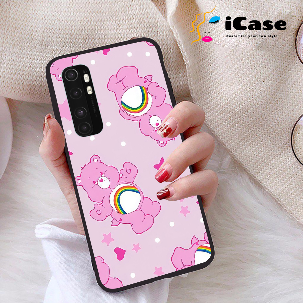Ốp lưng Xiaomi Mi Note 10 Lite viền dẻo TPU BST Pinky