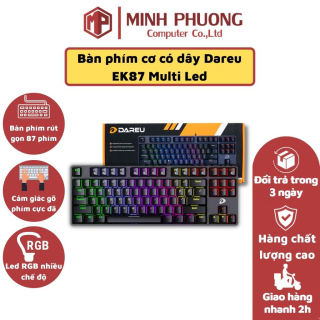 Bàn phím cơ Gaming DAREU EK87 - Hàng chính hãng thumbnail