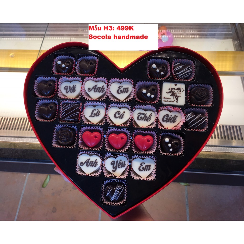 (5 ƯU ĐÃI) Socola valentine cao cấp năm 2025